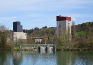 Die einstige Aare-Hauptschlagader liegt hinter der Schleuse.