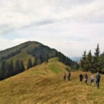 Langsam rückt das Ziel in Griffweite: Der höchste Punkt des Hundsrüggs scheint nicht mehr fern. Doch dann bahnt sich Ablenkung an, so dass manche Mitglieder des Trüppchens ihre Zielstrebigkeit einbüssen.