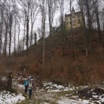 Betreten verboten: Der Schlossherr duldet keine Besichtigungen, wir zogen unverrichteter Dinge weiter.