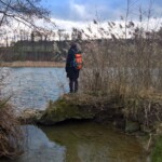 Am Ziel der Reise: Der Oberbipper Dorfbach mündet bei Wangen in die Aare.