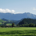 Im Schlussspurt nach Eggiwil zeigte sich uns der Hohgant in voller Pracht.