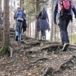 "Hä? Dabei hiess es doch, die Wanderung verlaufe flach!"
