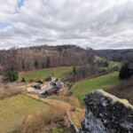 Auch wenn wir nur halbhoch steigen konnten, fanden wir die Aussicht vom Turm nicht übel. Auch wenn wir nur halbhoch steigen konnten, fanden wir die Aussicht vom Turm nicht übel.