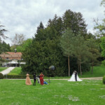 Im Wenkenpark wurde fleissig geheiratet.